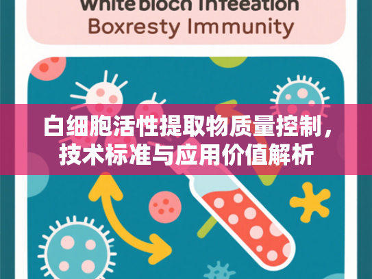白细胞活性提取物质量控制，技术标准与应用价值解析