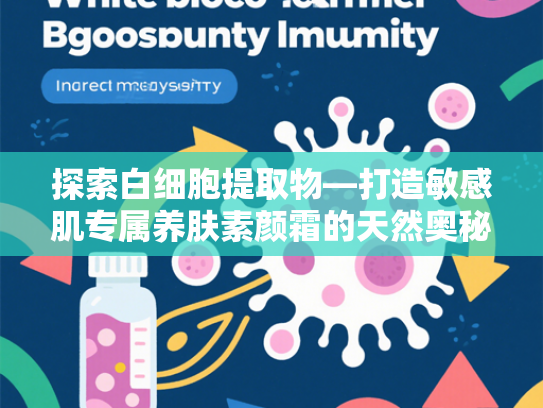 探索白细胞提取物—打造敏感肌专属养肤素颜霜的天然奥秘