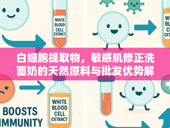 白细胞提取物，敏感肌修正洗面奶的天然原料与批发优势解析
