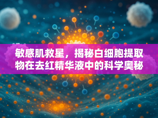 敏感肌救星，揭秘白细胞提取物在去红精华液中的科学奥秘