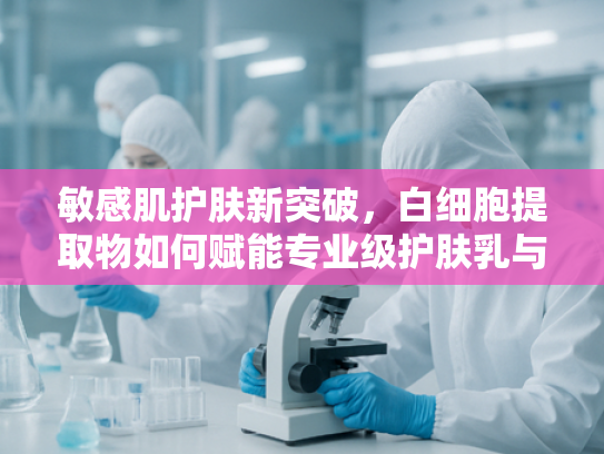 敏感肌护肤新突破，白细胞提取物如何赋能专业级护肤乳与沐浴露