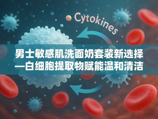 男士敏感肌洗面奶套装新选择—白细胞提取物赋能温和清洁