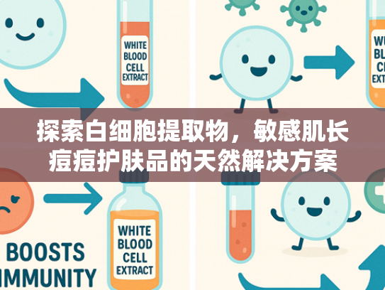 探索白细胞提取物，敏感肌长痘痘护肤品的天然解决方案