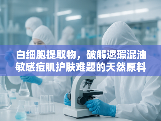 白细胞提取物，破解遮瑕混油敏感痘肌护肤难题的天然原料解决方案