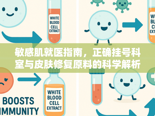 敏感肌就医指南，正确挂号科室与皮肤修复原料的科学解析