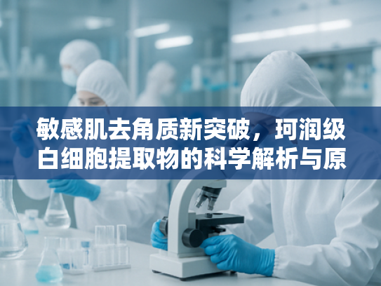 敏感肌去角质新突破，珂润级白细胞提取物的科学解析与原料优势
