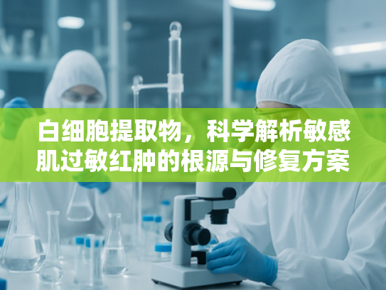 白细胞提取物，科学解析敏感肌过敏红肿的根源与修复方案