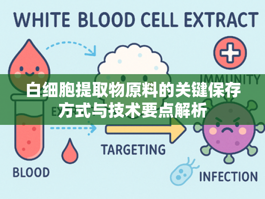 白细胞提取物原料的关键保存方式与技术要点解析