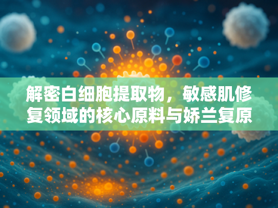 解密白细胞提取物，敏感肌修复领域的核心原料与娇兰复原蜜科技突破