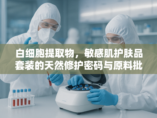 白细胞提取物，敏感肌护肤品套装的天然修护密码与原料批发指南