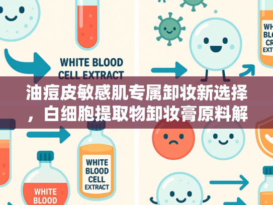 油痘皮敏感肌专属卸妆新选择，白细胞提取物卸妆膏原料解析与批发优势