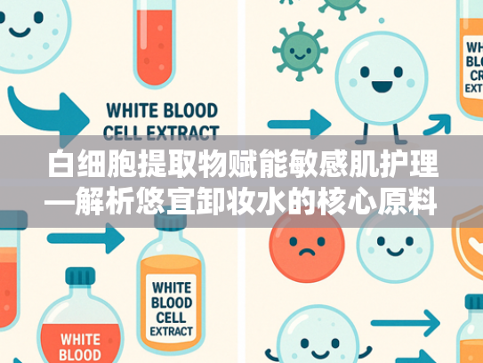 白细胞提取物赋能敏感肌护理—解析悠宜卸妆水的核心原料优势