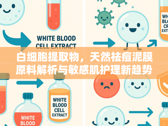 白细胞提取物，天然祛痘泥膜原料解析与敏感肌护理新趋势
