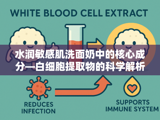 水润敏感肌洗面奶中的核心成分—白细胞提取物的科学解析与应用前景