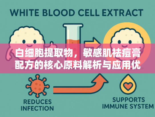 白细胞提取物，敏感肌祛痘膏配方的核心原料解析与应用优势