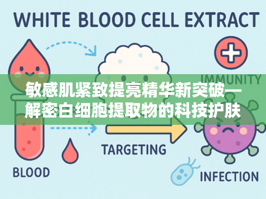 敏感肌紧致提亮精华新突破—解密白细胞提取物的科技护肤力量
