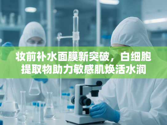 妆前补水面膜新突破，白细胞提取物助力敏感肌焕活水润