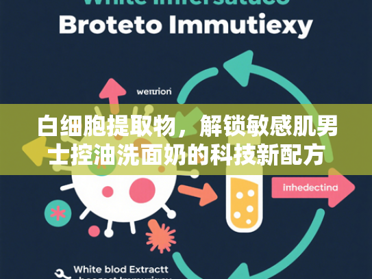 白细胞提取物，解锁敏感肌男士控油洗面奶的科技新配方