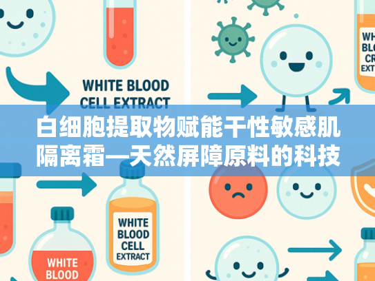 白细胞提取物赋能干性敏感肌隔离霜—天然屏障原料的科技突破
