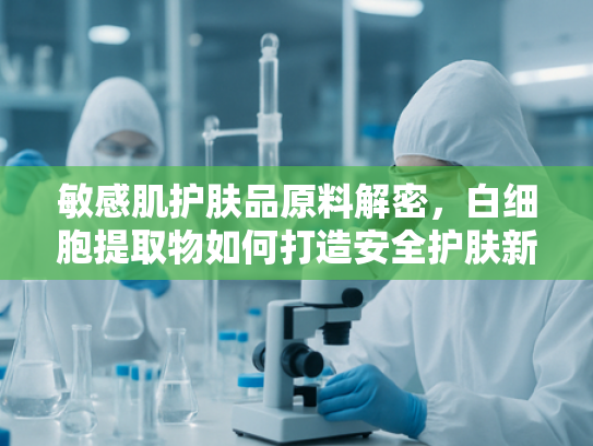 敏感肌护肤品原料解密，白细胞提取物如何打造安全护肤新方案