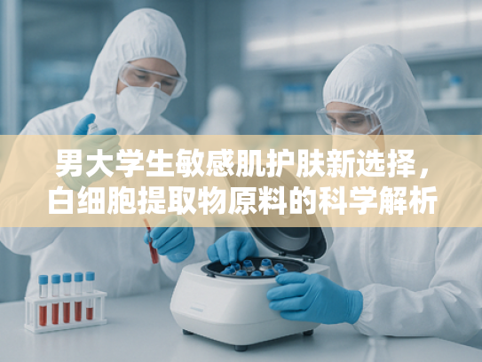 男大学生敏感肌护肤新选择，白细胞提取物原料的科学解析与应用价值