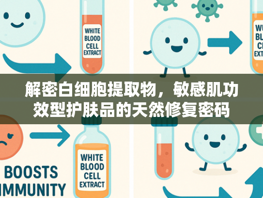 解密白细胞提取物，敏感肌功效型护肤品的天然修复密码