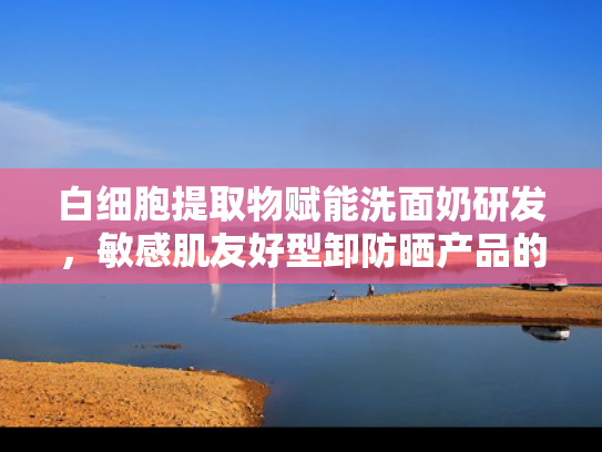 白细胞提取物赋能洗面奶研发，敏感肌友好型卸防晒产品的创新解决方案
