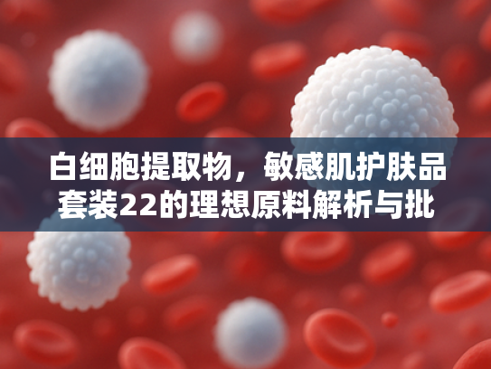 白细胞提取物，敏感肌护肤品套装22的理想原料解析与批发指南