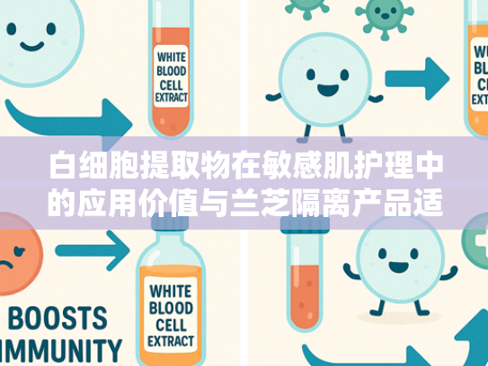 白细胞提取物在敏感肌护理中的应用价值与兰芝隔离产品适配性探讨