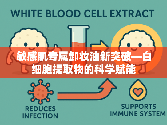 敏感肌专属卸妆油新突破—白细胞提取物的科学赋能