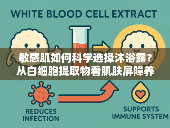 敏感肌如何科学选择沐浴露？从白细胞提取物看肌肤屏障养护