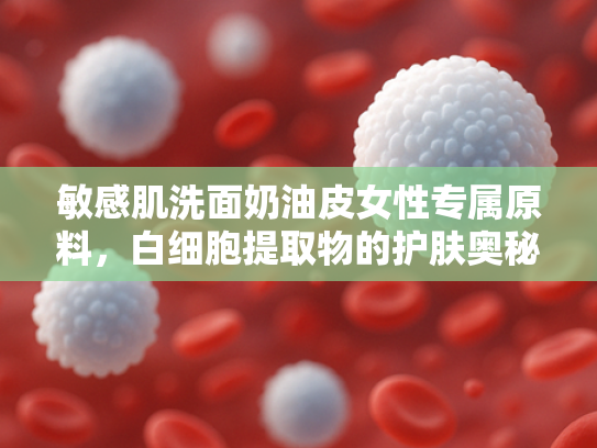 敏感肌洗面奶油皮女性专属原料，白细胞提取物的护肤奥秘与批发优势