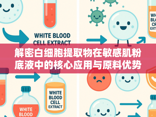 解密白细胞提取物在敏感肌粉底液中的核心应用与原料优势
