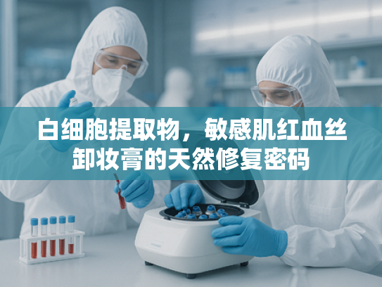 白细胞提取物，敏感肌红血丝卸妆膏的天然修复密码