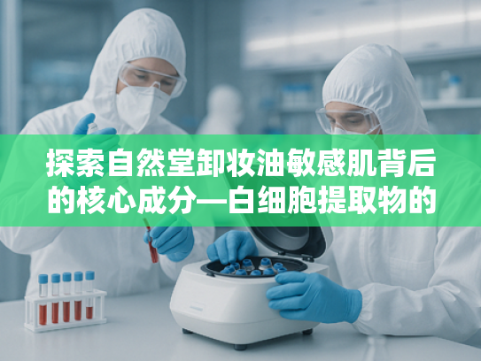 探索自然堂卸妆油敏感肌背后的核心成分—白细胞提取物的科学奥秘