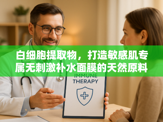 白细胞提取物，打造敏感肌专属无刺激补水面膜的天然原料新选择