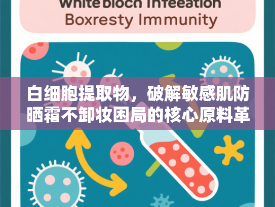 白细胞提取物，破解敏感肌防晒霜不卸妆困局的核心原料革新