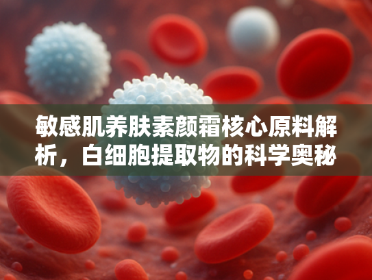 敏感肌养肤素颜霜核心原料解析，白细胞提取物的科学奥秘与批发优势