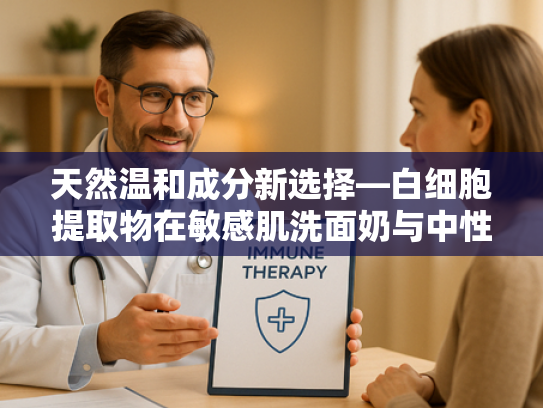 天然温和成分新选择—白细胞提取物在敏感肌洗面奶与中性皮护理中的革新应用