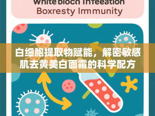 白细胞提取物赋能，解密敏感肌去黄美白面霜的科学配方