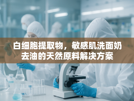 白细胞提取物，敏感肌洗面奶去油的天然原料解决方案