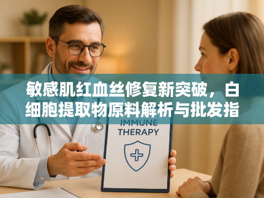敏感肌红血丝修复新突破，白细胞提取物原料解析与批发指南