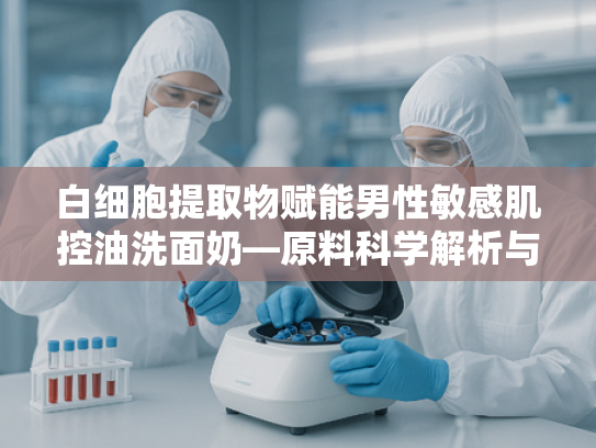 白细胞提取物赋能男性敏感肌控油洗面奶—原料科学解析与批发应用指南
