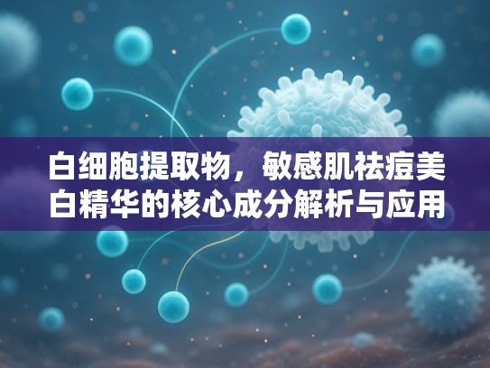 白细胞提取物，敏感肌祛痘美白精华的核心成分解析与应用前景