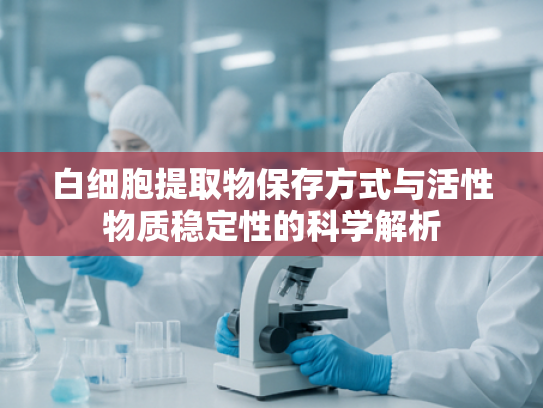 白细胞提取物保存方式与活性物质稳定性的科学解析