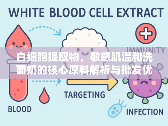 白细胞提取物，敏感肌温和洗面奶的核心原料解析与批发优势