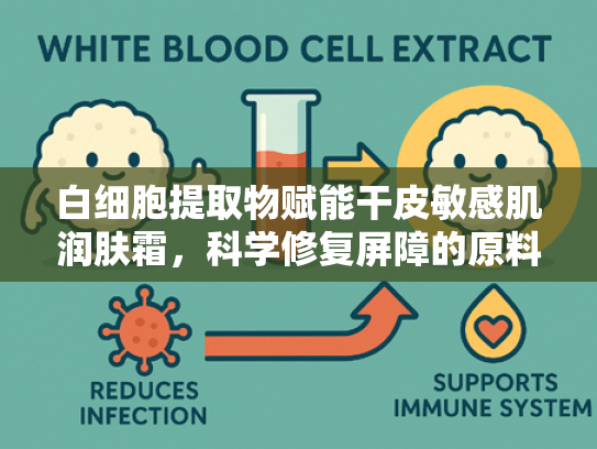 白细胞提取物赋能干皮敏感肌润肤霜，科学修复屏障的原料解析