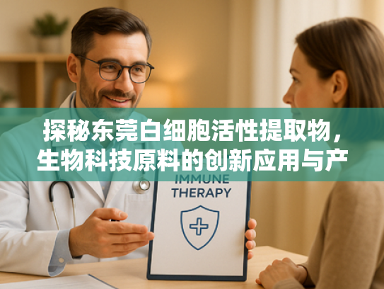 探秘东莞白细胞活性提取物，生物科技原料的创新应用与产业优势