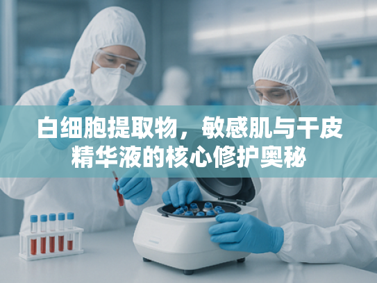 白细胞提取物，敏感肌与干皮精华液的核心修护奥秘