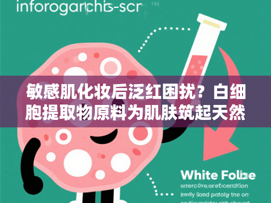 敏感肌化妆后泛红困扰？白细胞提取物原料为肌肤筑起天然屏障